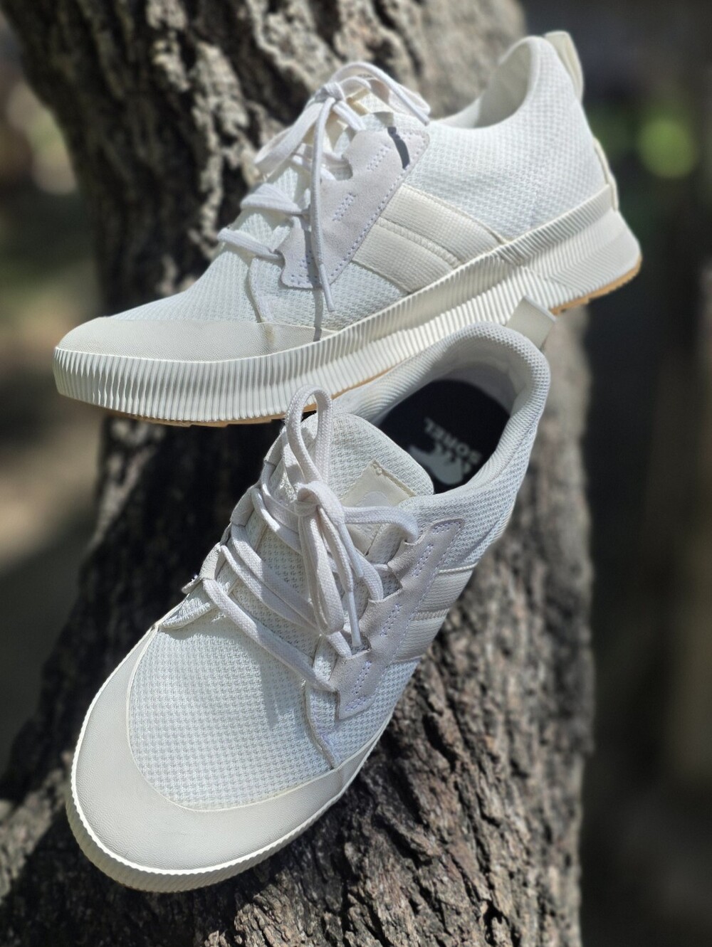 Sorel White Out & About Sneakers